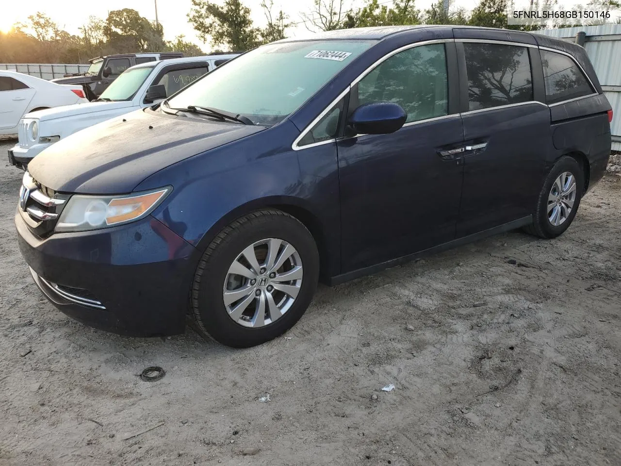 5FNRL5H68GB150146 2016 Honda Odyssey Exl