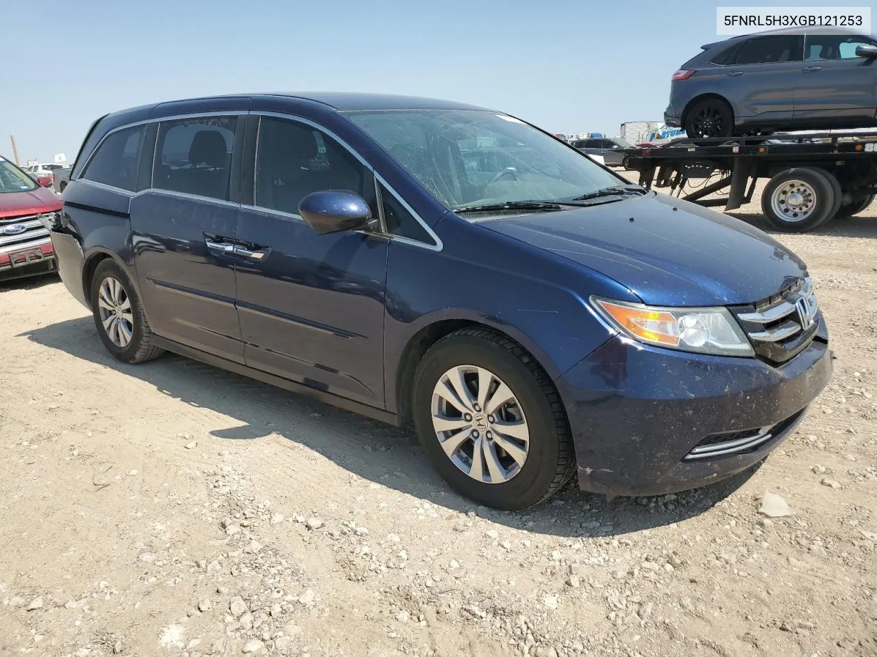 2016 Honda Odyssey Se VIN: 5FNRL5H3XGB121253 Lot: 71087874