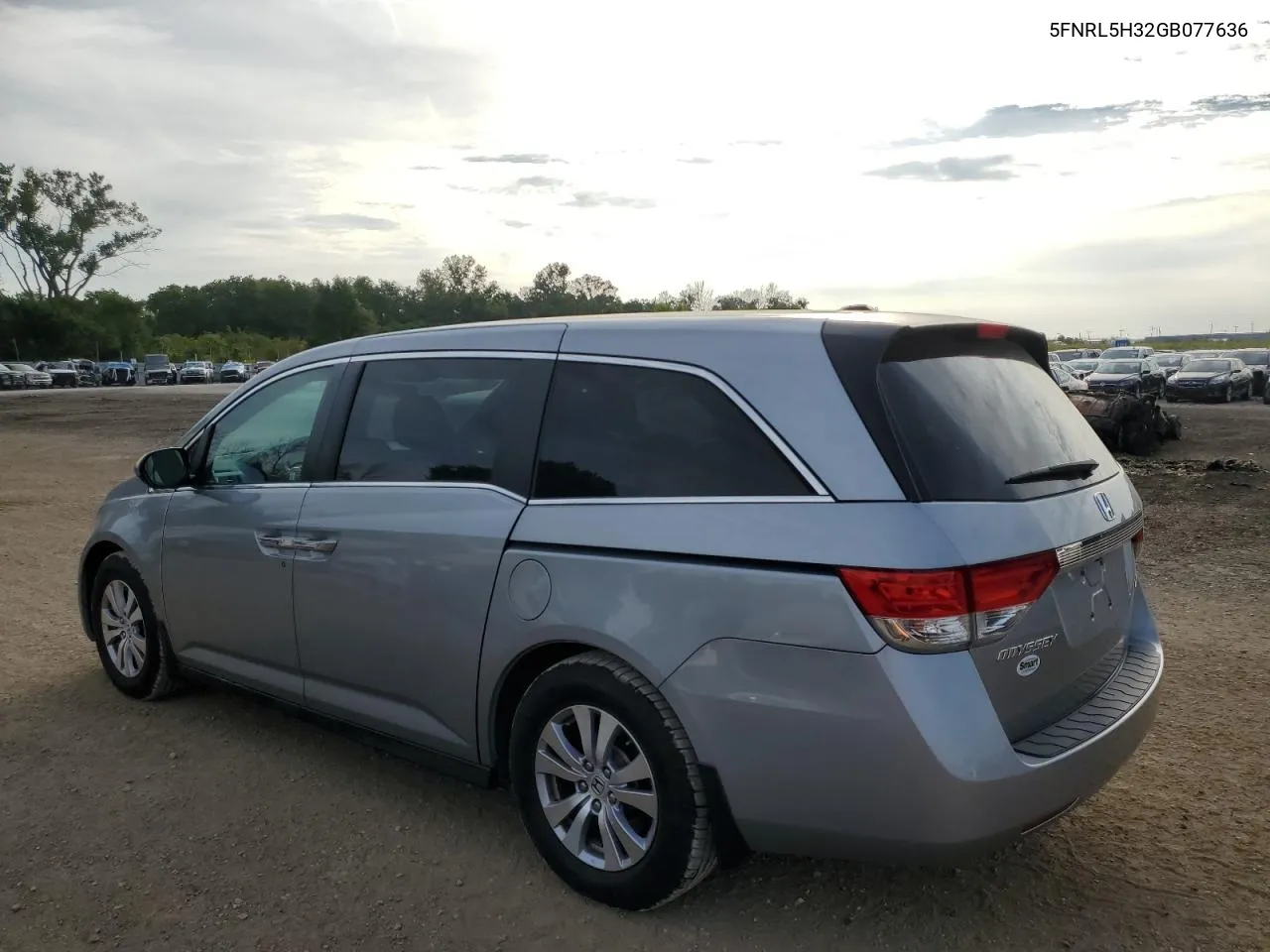 2016 Honda Odyssey Se VIN: 5FNRL5H32GB077636 Lot: 71225224