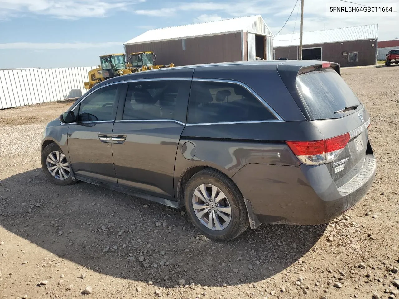 2016 Honda Odyssey Exl VIN: 5FNRL5H64GB011664 Lot: 71564124