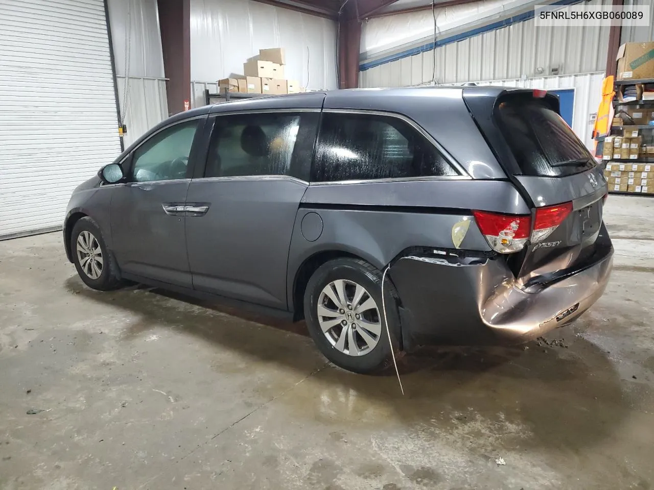 5FNRL5H6XGB060089 2016 Honda Odyssey Exl