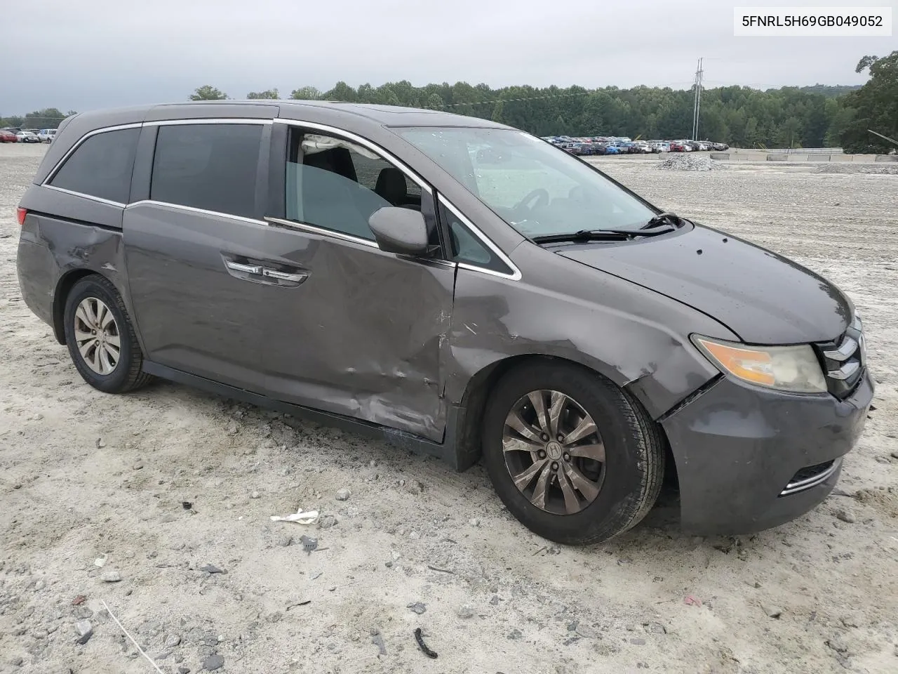 2016 Honda Odyssey Exl VIN: 5FNRL5H69GB049052 Lot: 71595994