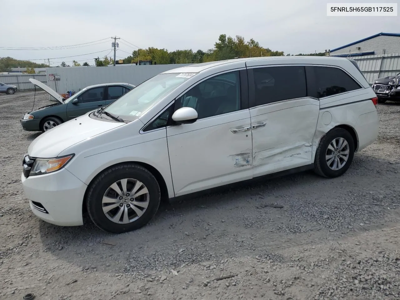 5FNRL5H65GB117525 2016 Honda Odyssey Exl