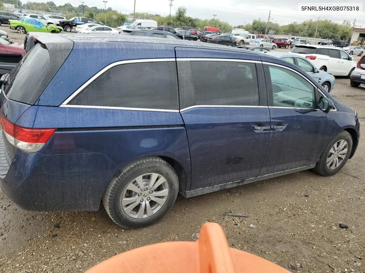 5FNRL5H4XGB075318 2016 Honda Odyssey Ex