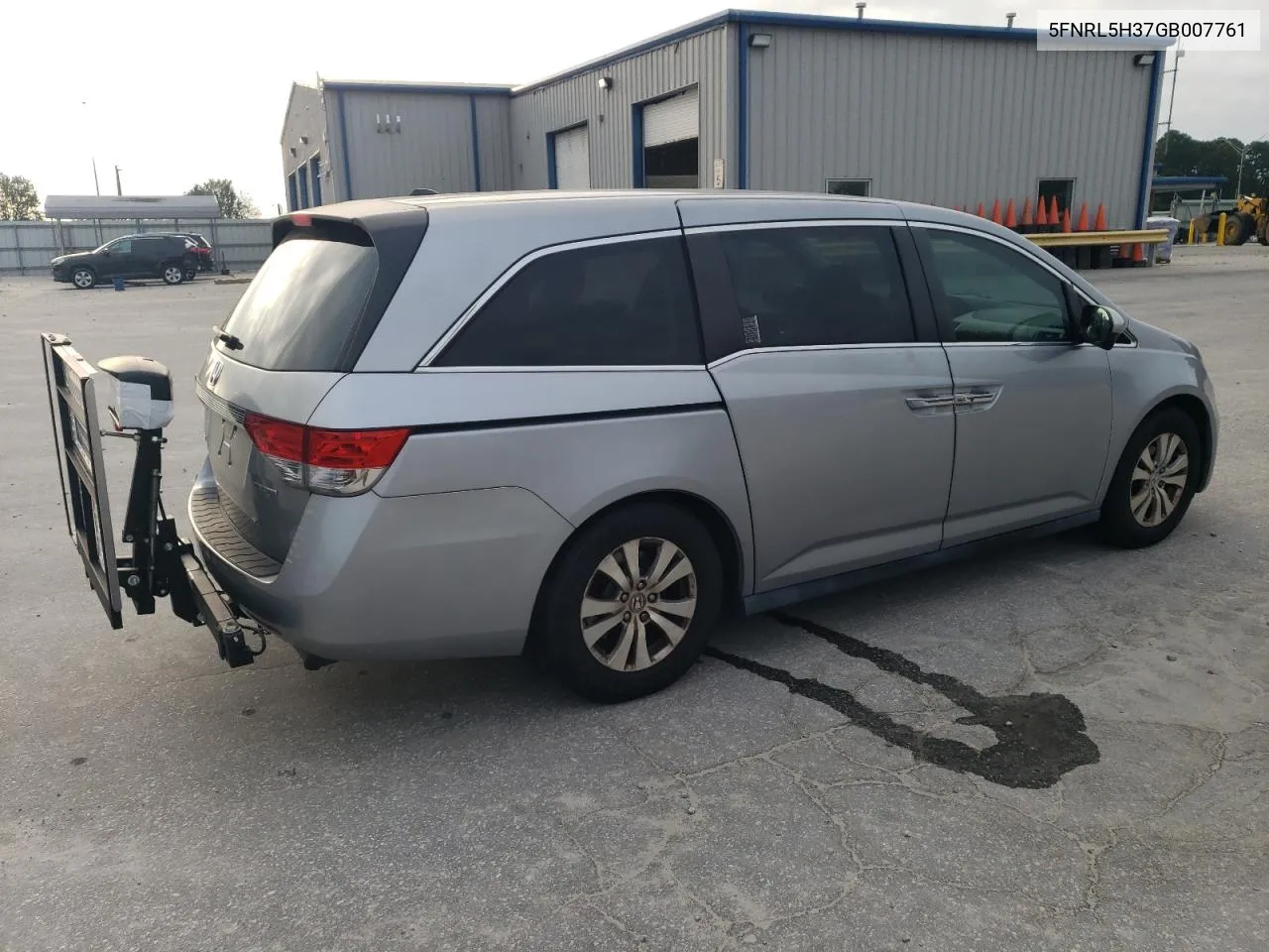 2016 Honda Odyssey Se VIN: 5FNRL5H37GB007761 Lot: 72341944