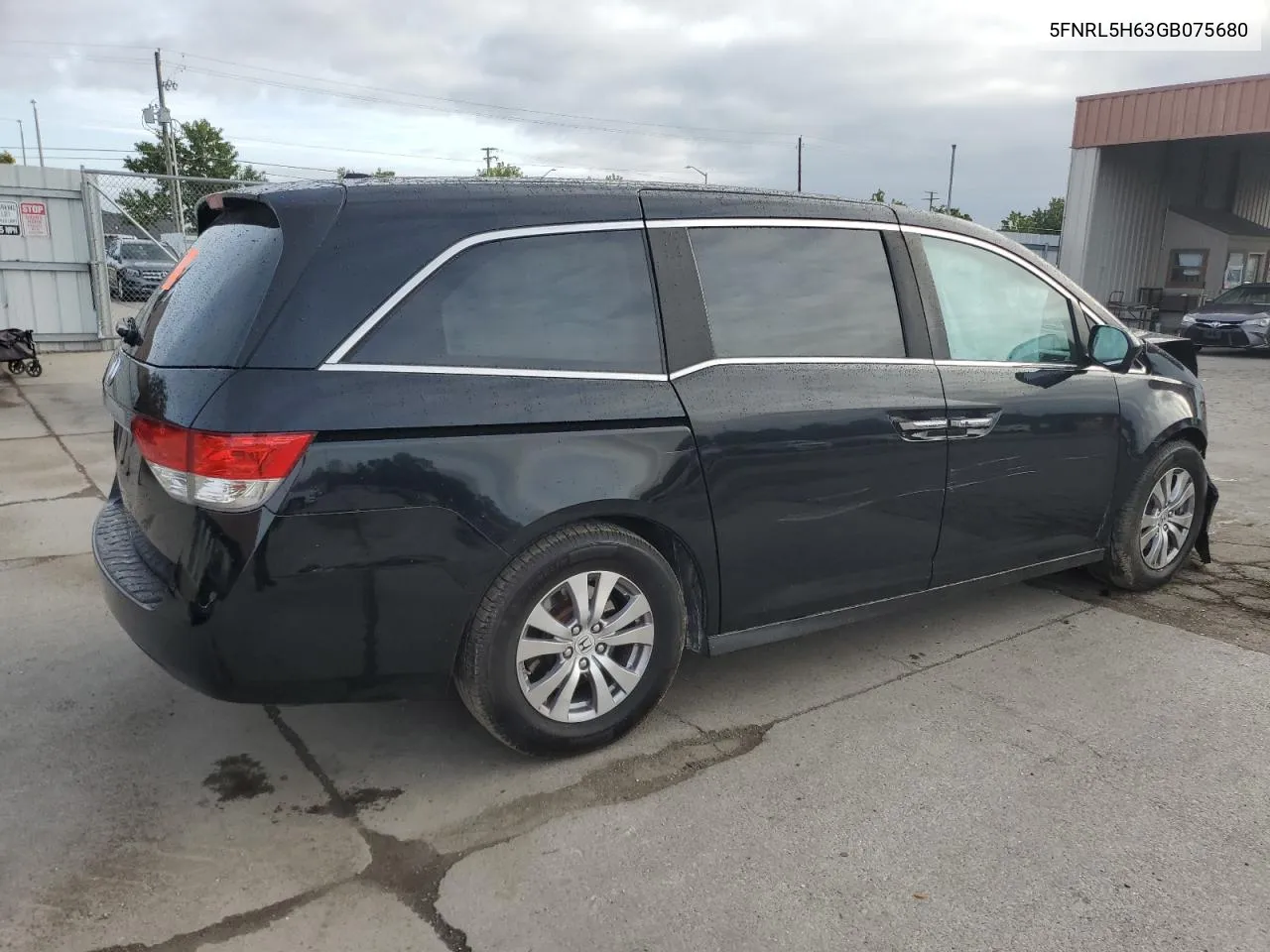 2016 Honda Odyssey Exl VIN: 5FNRL5H63GB075680 Lot: 72347424