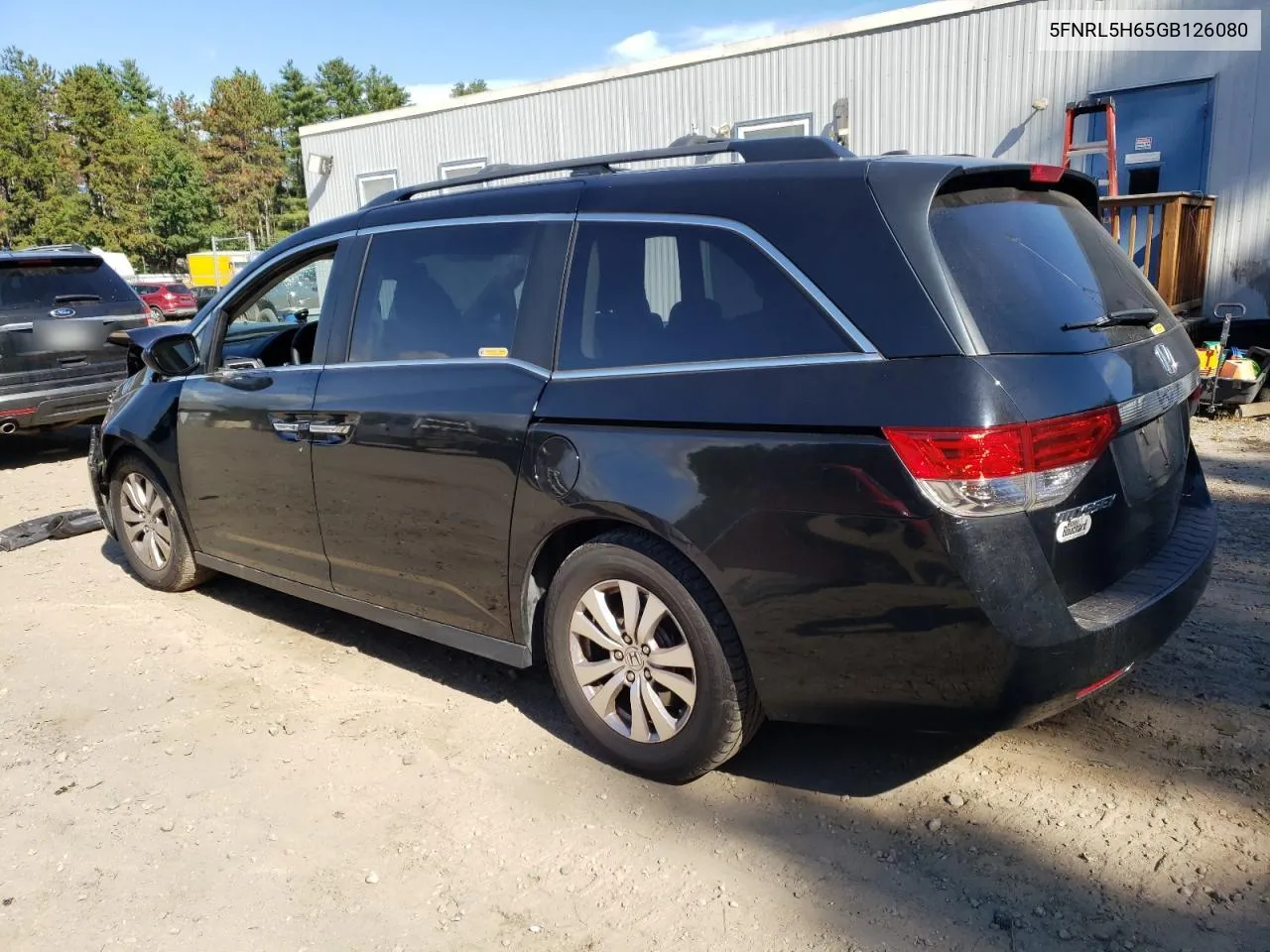 5FNRL5H65GB126080 2016 Honda Odyssey Exl