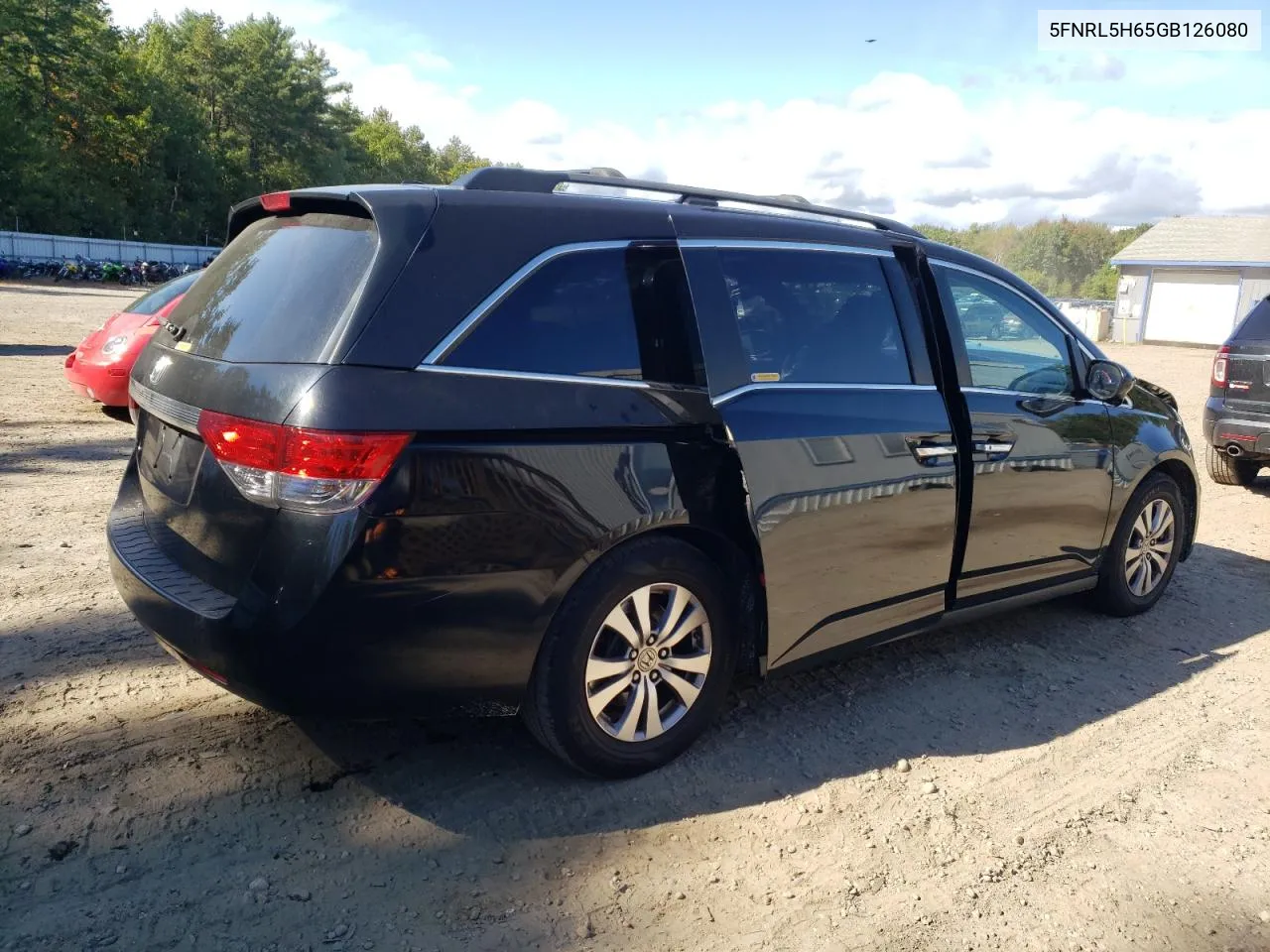 5FNRL5H65GB126080 2016 Honda Odyssey Exl