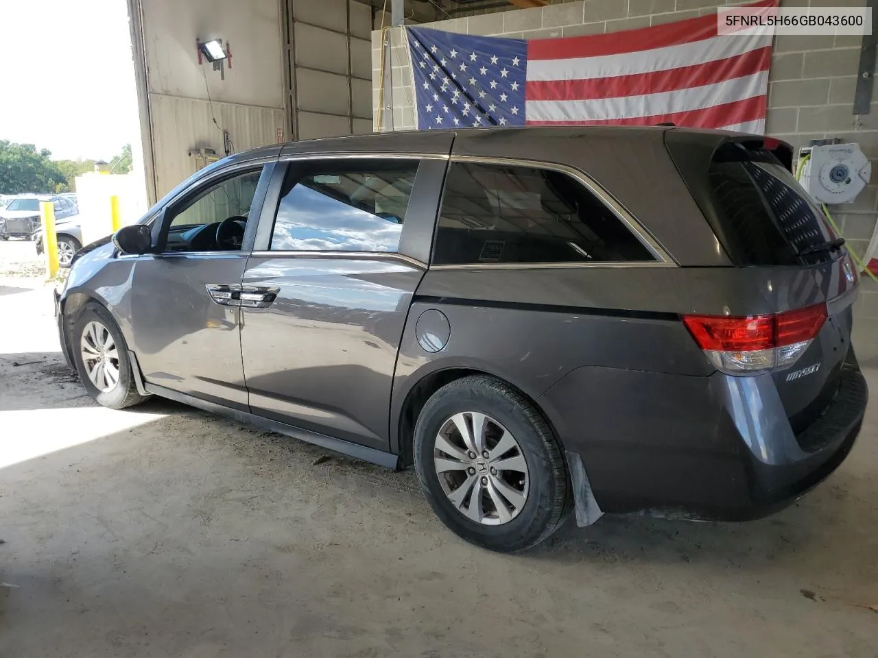 2016 Honda Odyssey Exl VIN: 5FNRL5H66GB043600 Lot: 72951144