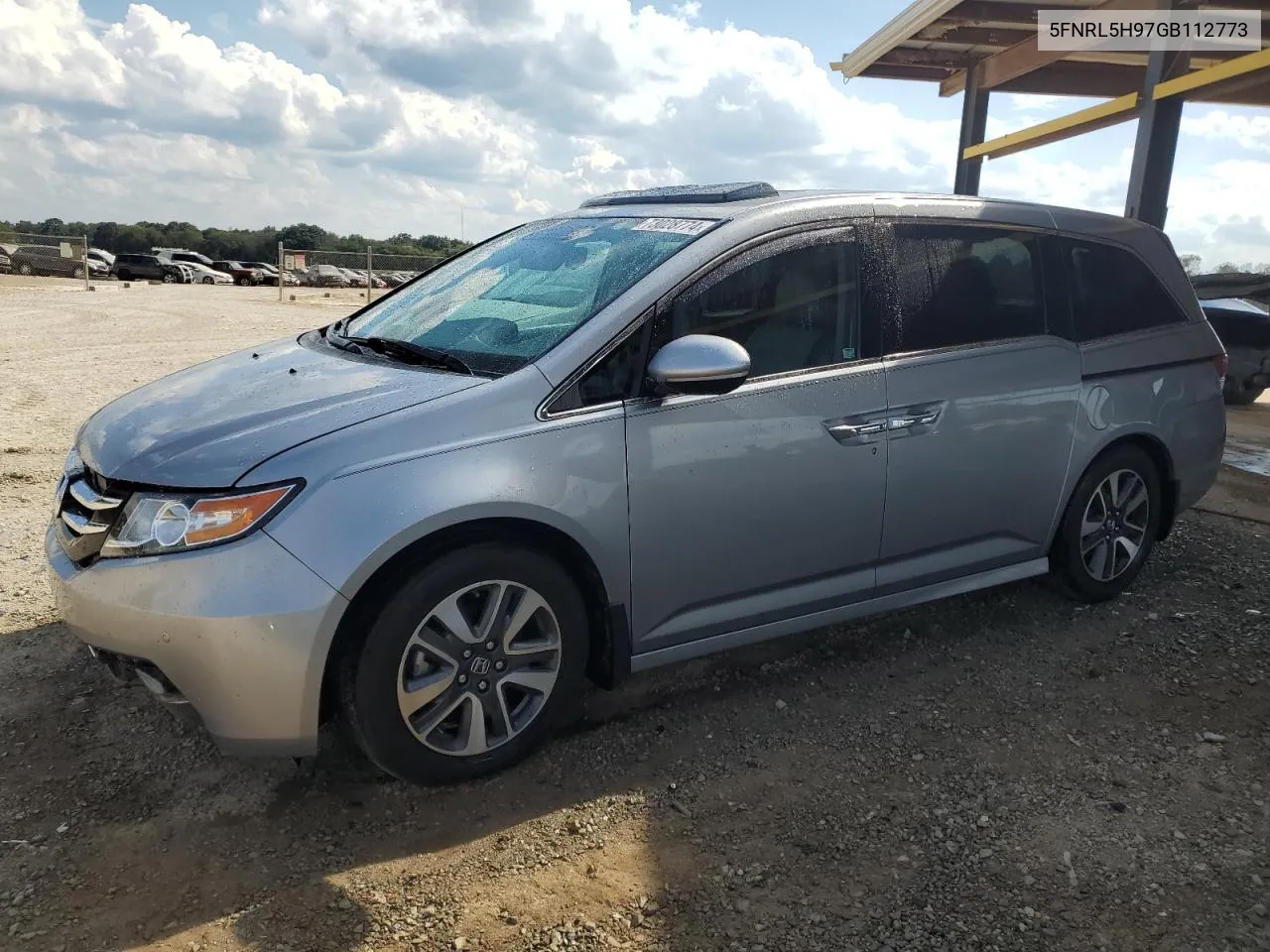 2016 Honda Odyssey Touring VIN: 5FNRL5H97GB112773 Lot: 73028774