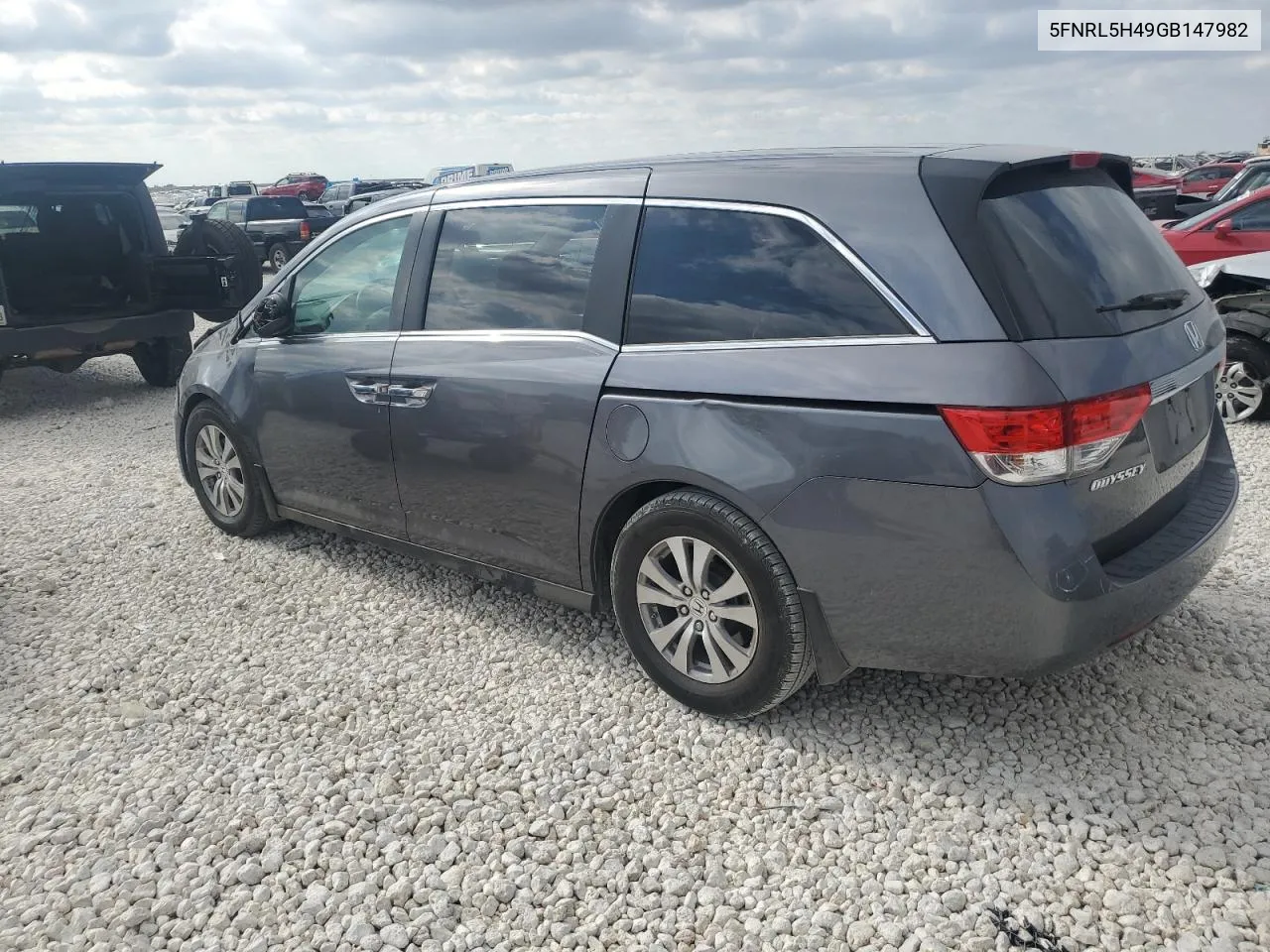 5FNRL5H49GB147982 2016 Honda Odyssey Ex