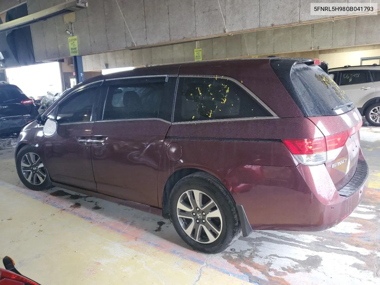 5FNRL5H98GB041793 2016 Honda Odyssey Touring