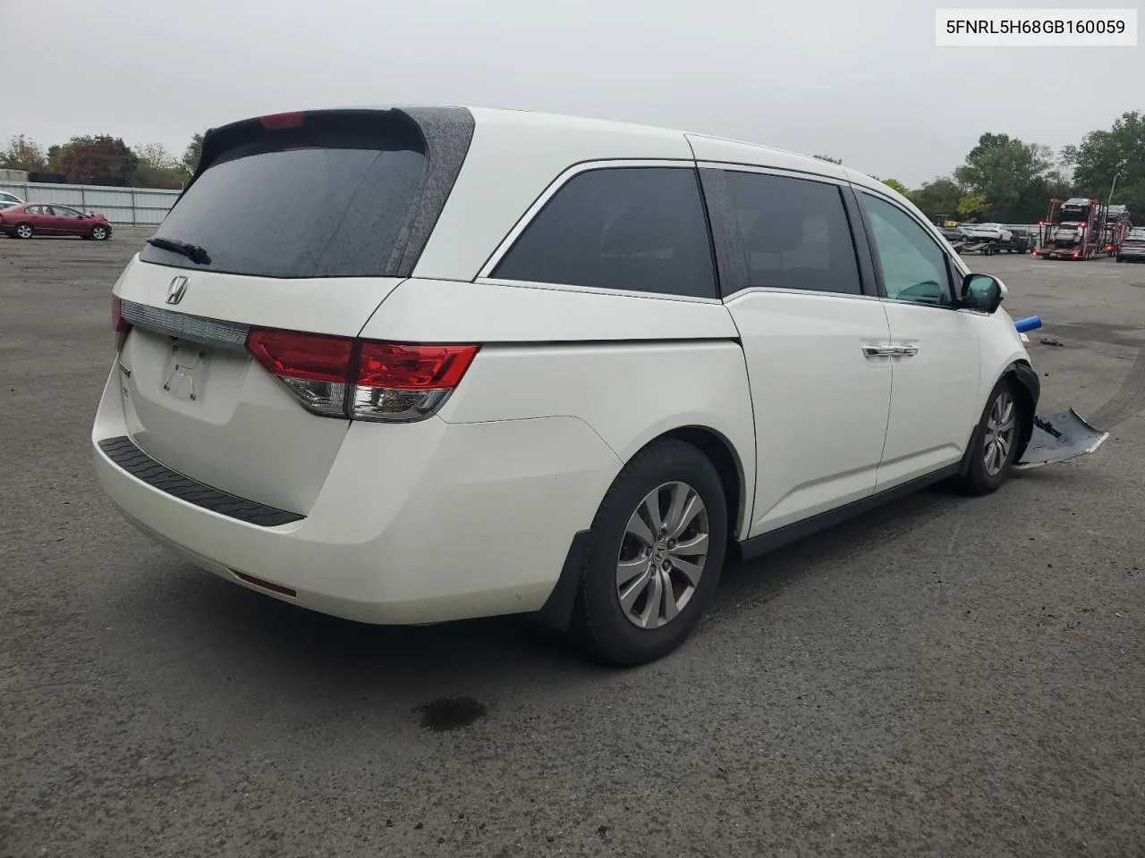 5FNRL5H68GB160059 2016 Honda Odyssey Exl