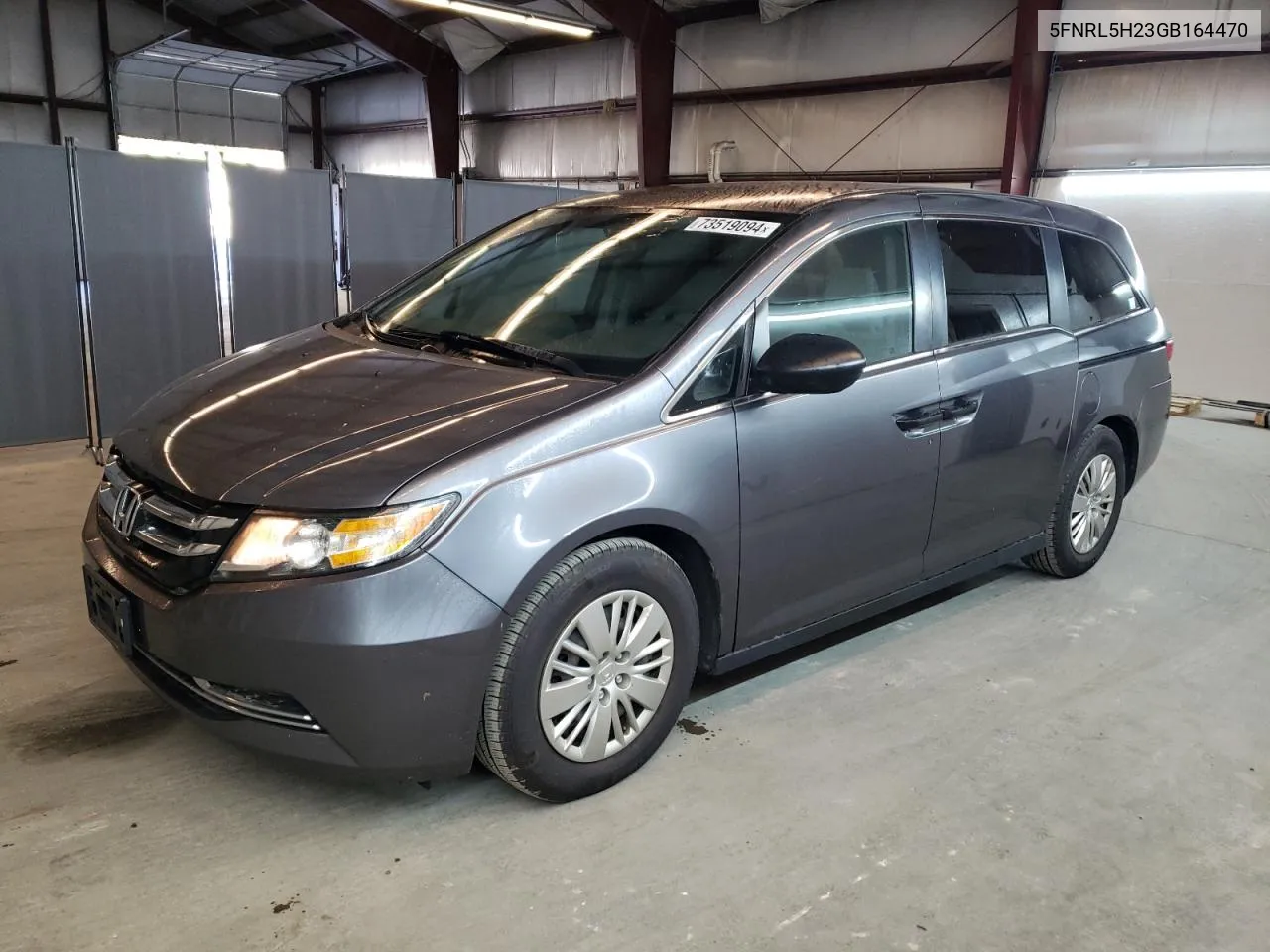 2016 Honda Odyssey Lx VIN: 5FNRL5H23GB164470 Lot: 73519094