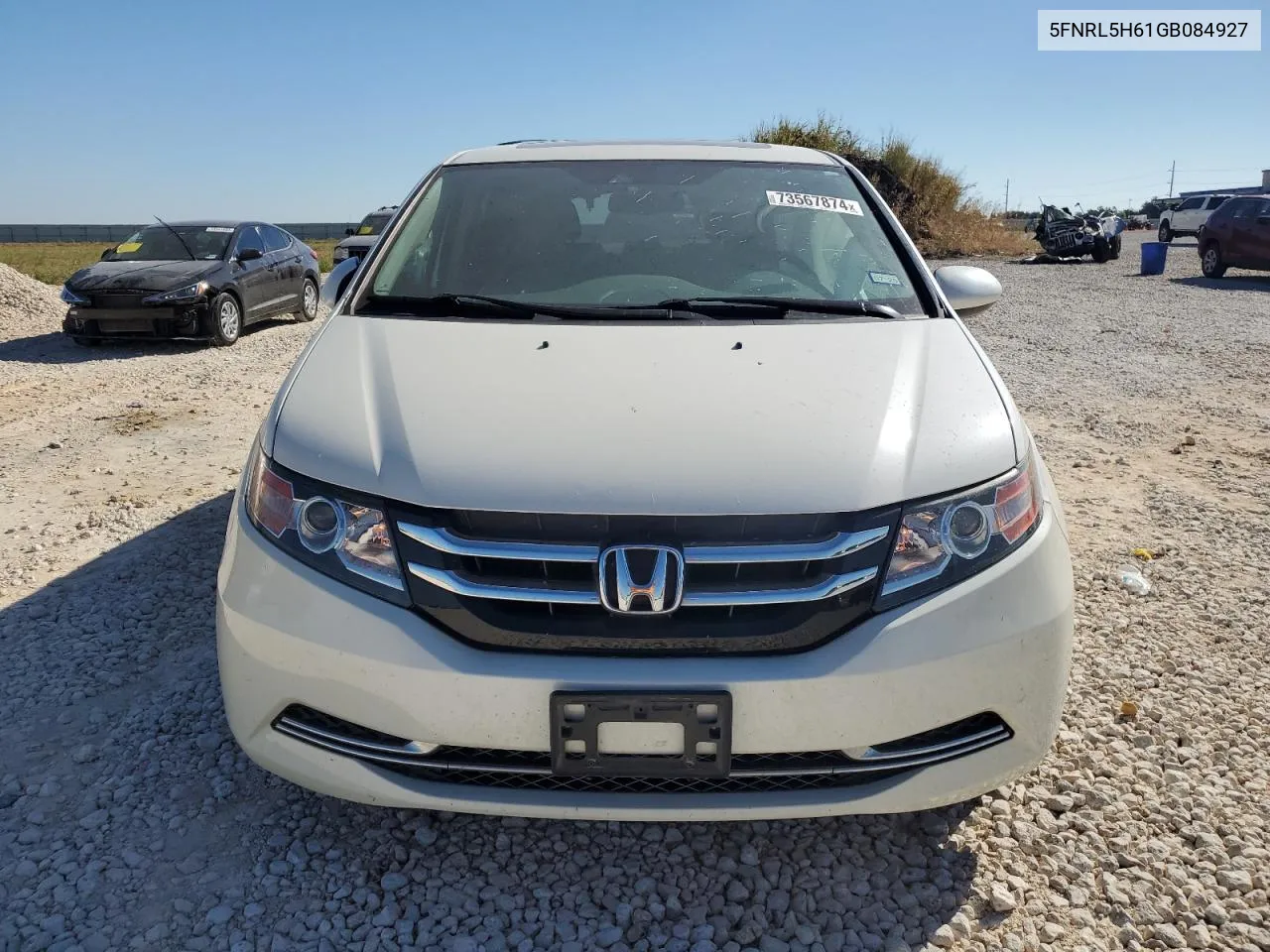 2016 Honda Odyssey Exl VIN: 5FNRL5H61GB084927 Lot: 73567874