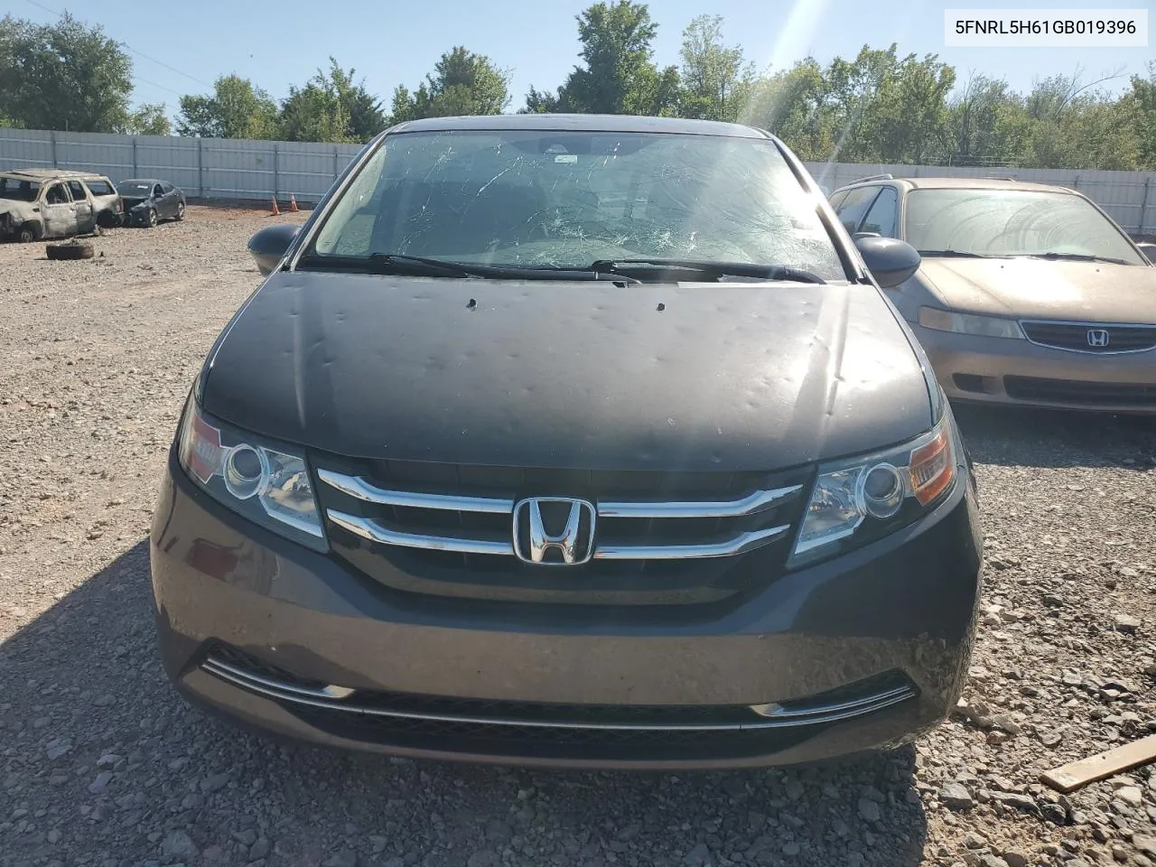 2016 Honda Odyssey Exl VIN: 5FNRL5H61GB019396 Lot: 74116264