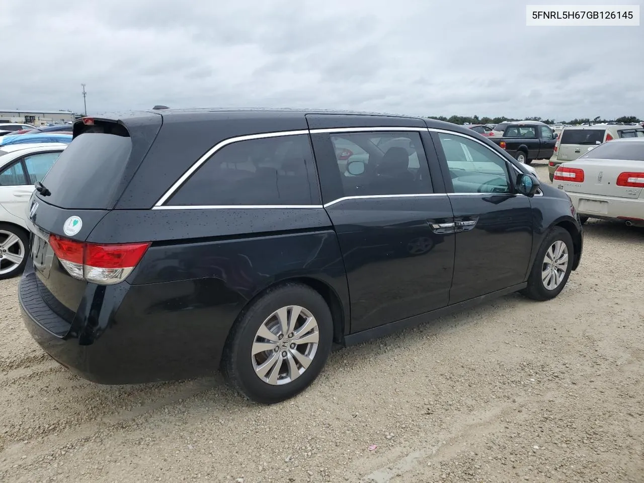 2016 Honda Odyssey Exl VIN: 5FNRL5H67GB126145 Lot: 74298014