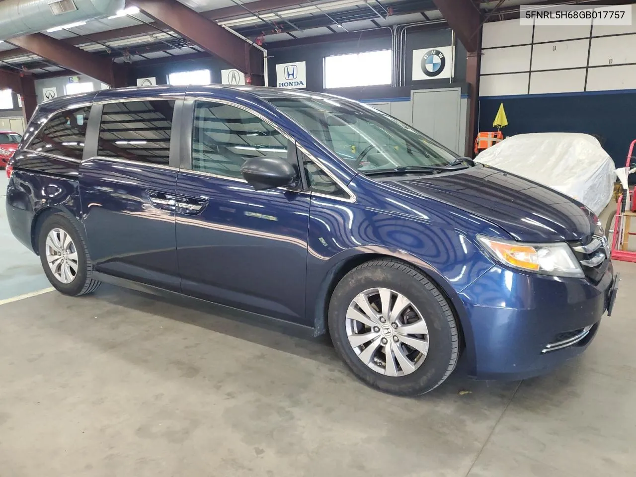 2016 Honda Odyssey Exl VIN: 5FNRL5H68GB017757 Lot: 74534684