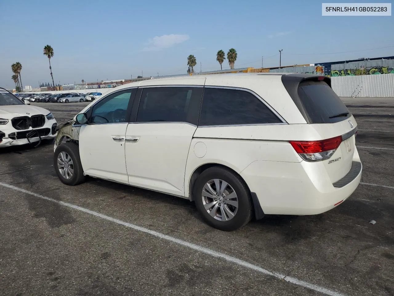 2016 Honda Odyssey Ex VIN: 5FNRL5H41GB052283 Lot: 74598294