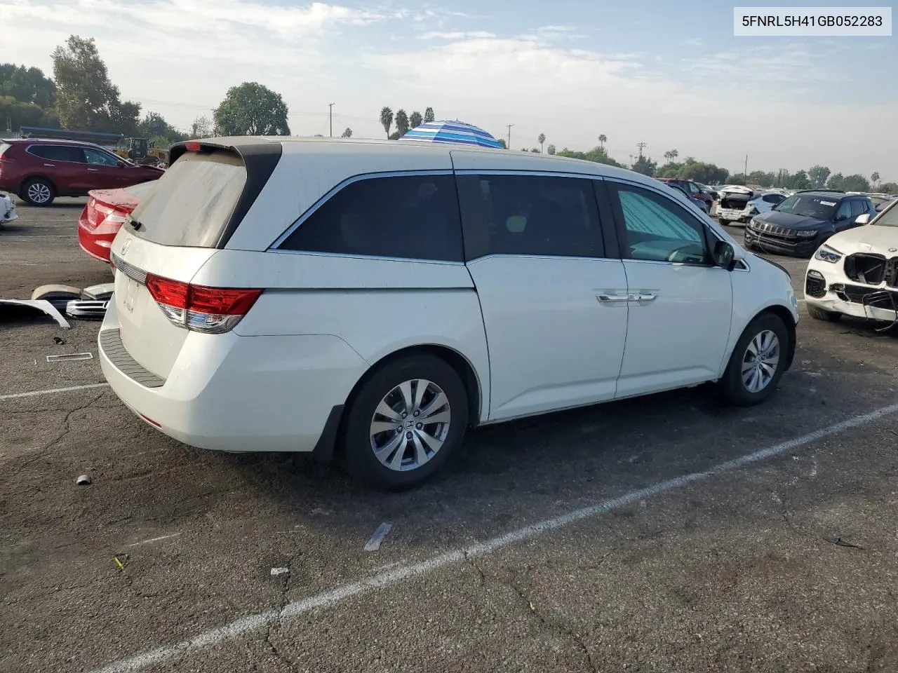 2016 Honda Odyssey Ex VIN: 5FNRL5H41GB052283 Lot: 74598294