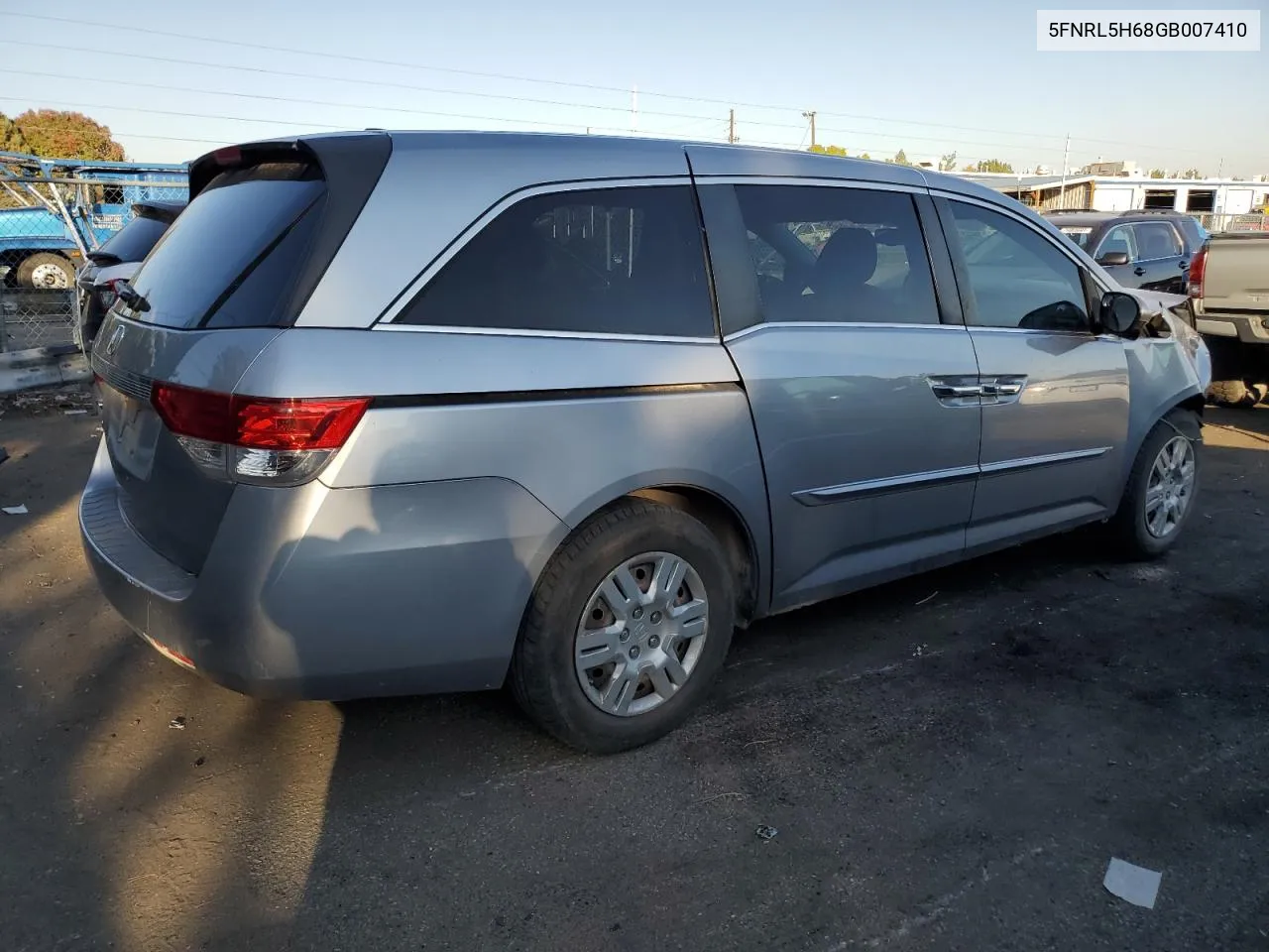 2016 Honda Odyssey Exl VIN: 5FNRL5H68GB007410 Lot: 75283324