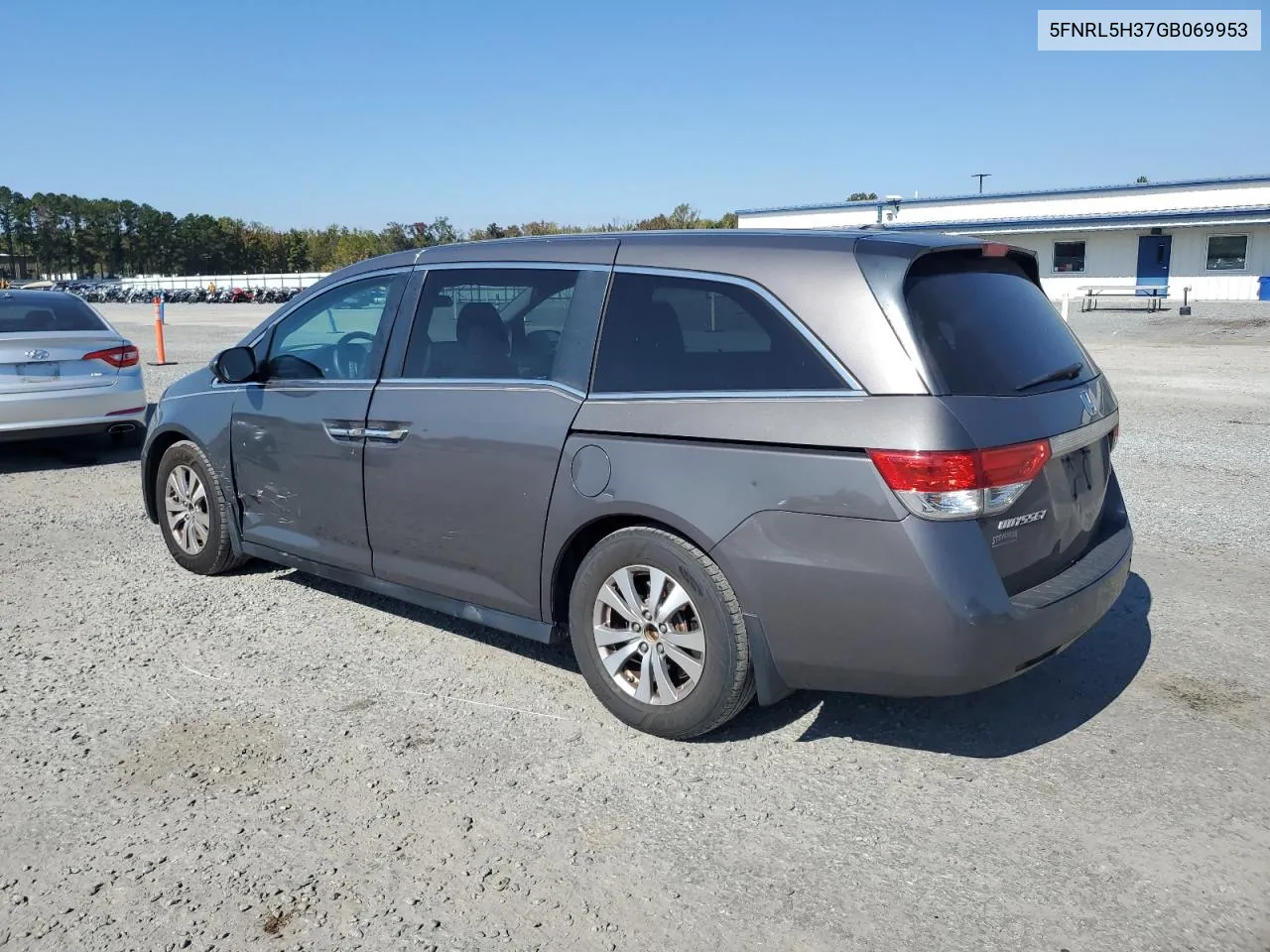 2016 Honda Odyssey Se VIN: 5FNRL5H37GB069953 Lot: 75603084