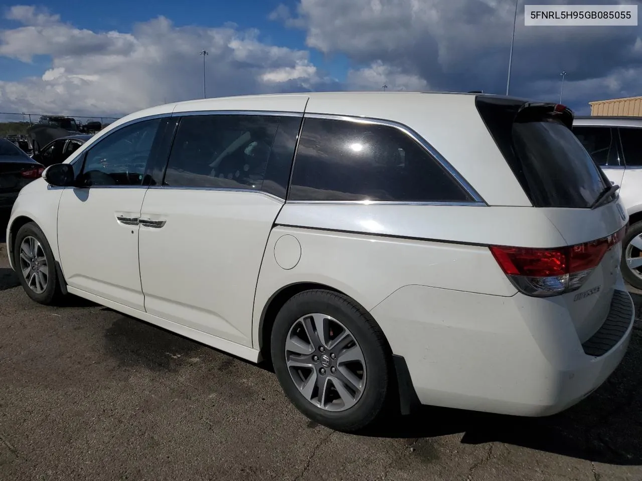 5FNRL5H95GB085055 2016 Honda Odyssey Touring