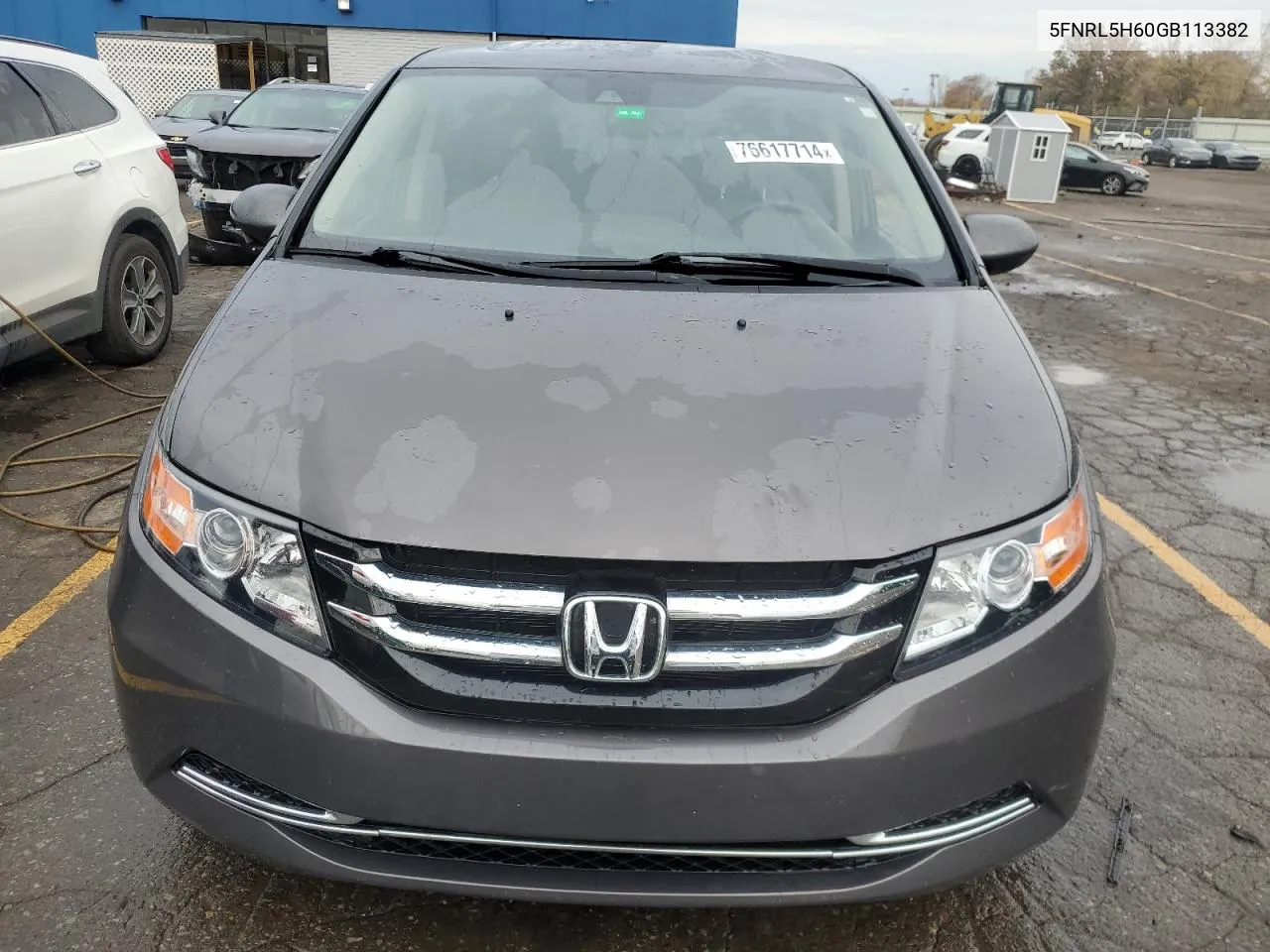 5FNRL5H60GB113382 2016 Honda Odyssey Exl