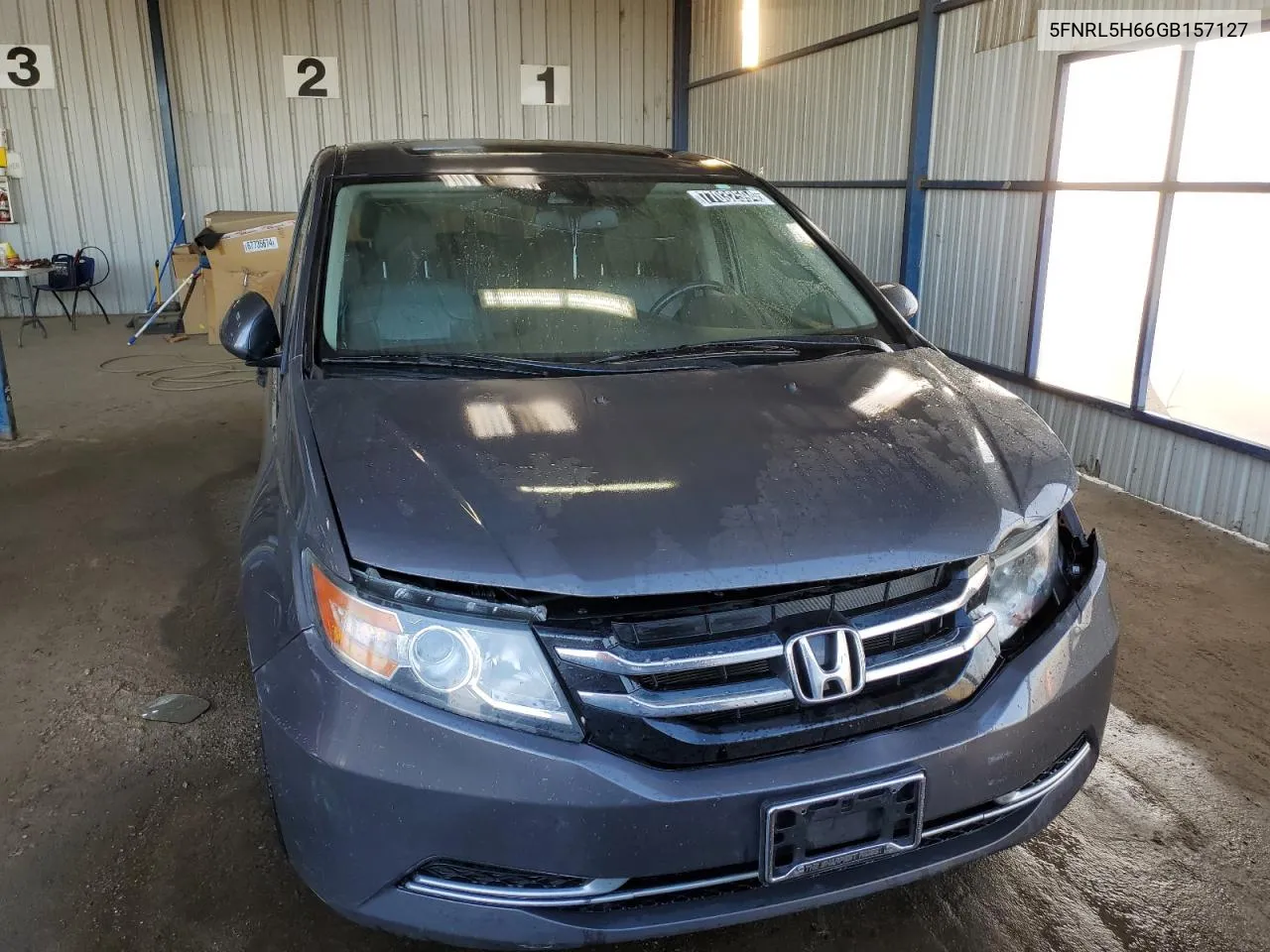 2016 Honda Odyssey Exl VIN: 5FNRL5H66GB157127 Lot: 77032594