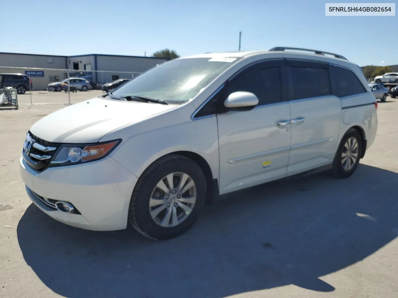 2016 Honda Odyssey Exl VIN: 5FNRL5H64GB082654 Lot: 77218624