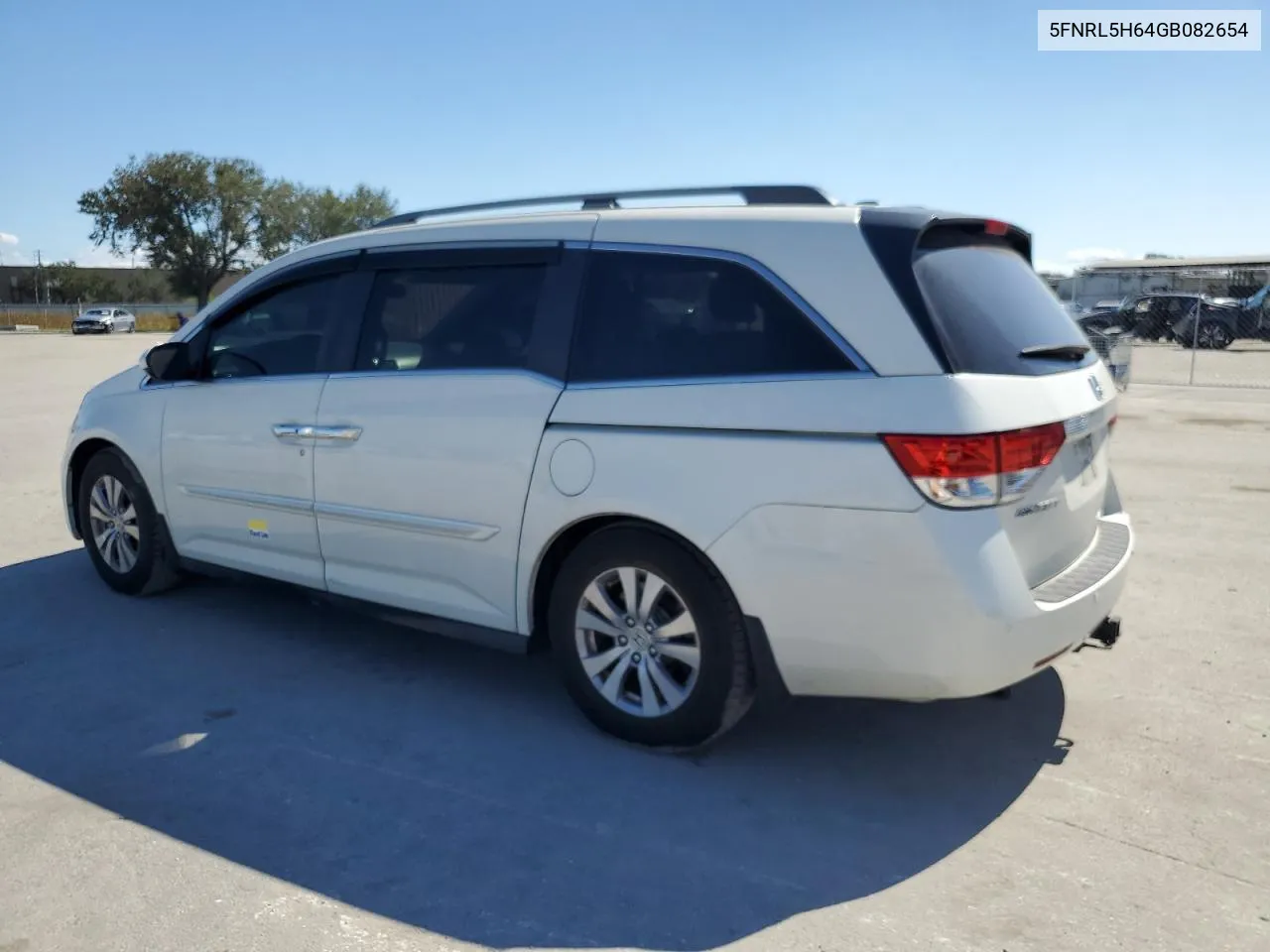 2016 Honda Odyssey Exl VIN: 5FNRL5H64GB082654 Lot: 77218624