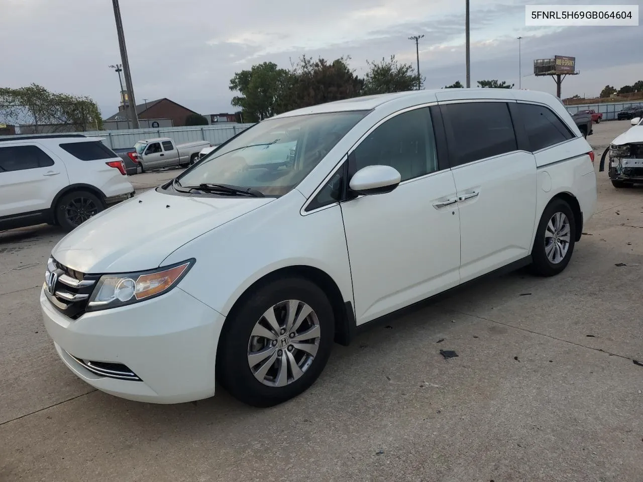 2016 Honda Odyssey Exl VIN: 5FNRL5H69GB064604 Lot: 77329134