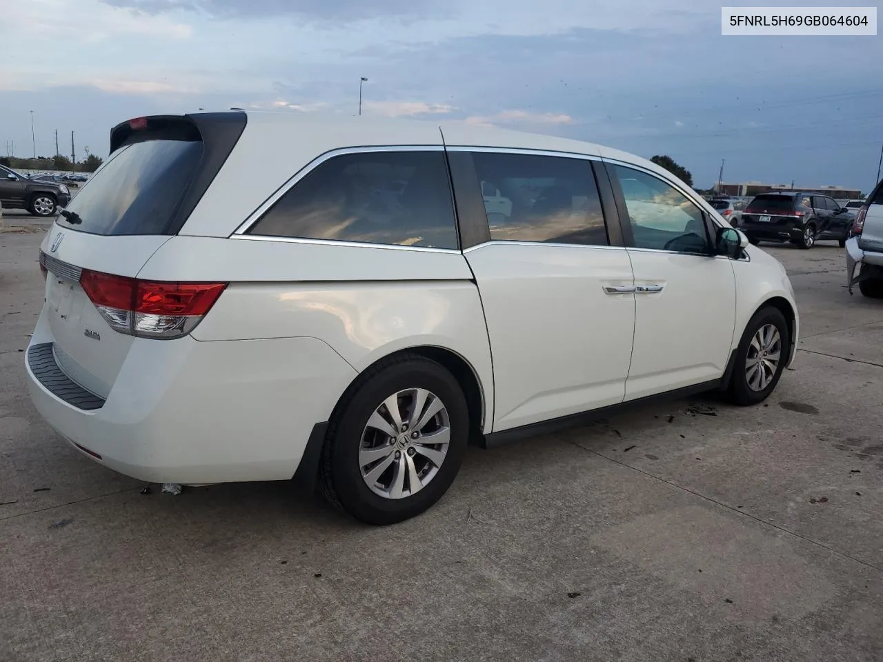 2016 Honda Odyssey Exl VIN: 5FNRL5H69GB064604 Lot: 77329134