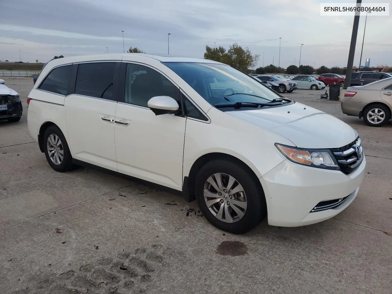 2016 Honda Odyssey Exl VIN: 5FNRL5H69GB064604 Lot: 77329134