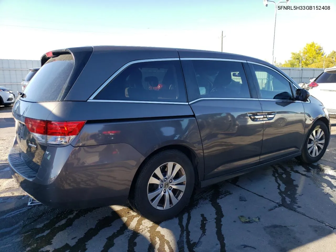 2016 Honda Odyssey Se VIN: 5FNRL5H33GB152408 Lot: 77618044