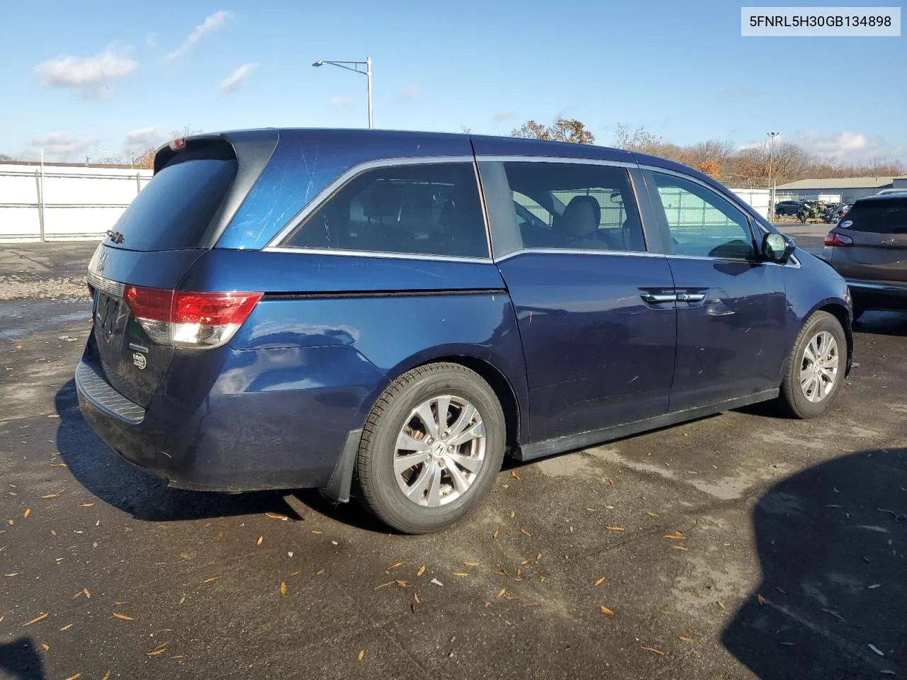 2016 Honda Odyssey Se VIN: 5FNRL5H30GB134898 Lot: 78734184