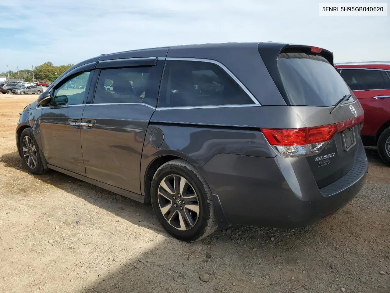 2016 Honda Odyssey Touring VIN: 5FNRL5H95GB040620 Lot: 78933234