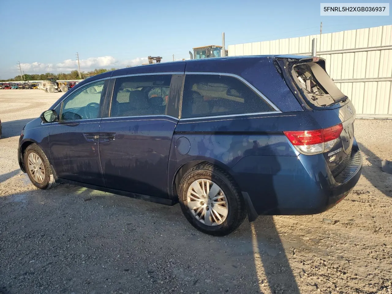 2016 Honda Odyssey Lx VIN: 5FNRL5H2XGB036937 Lot: 79493894