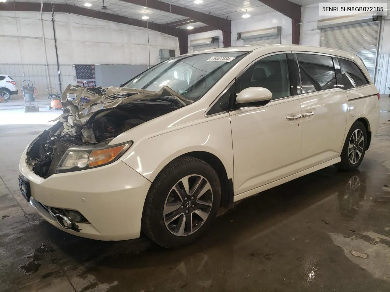 2016 Honda Odyssey Touring VIN: 5FNRL5H98GB072185 Lot: 79567434