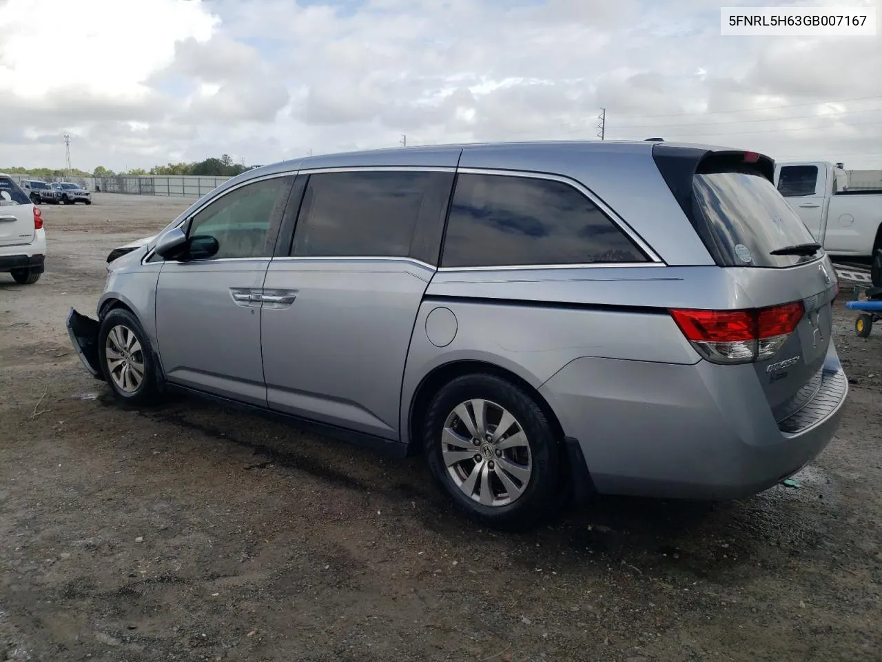 2016 Honda Odyssey Exl VIN: 5FNRL5H63GB007167 Lot: 79617854