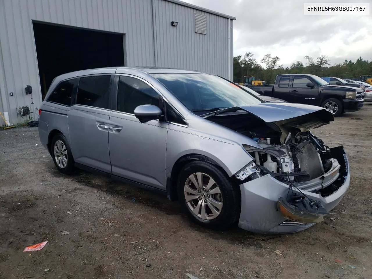 2016 Honda Odyssey Exl VIN: 5FNRL5H63GB007167 Lot: 79617854