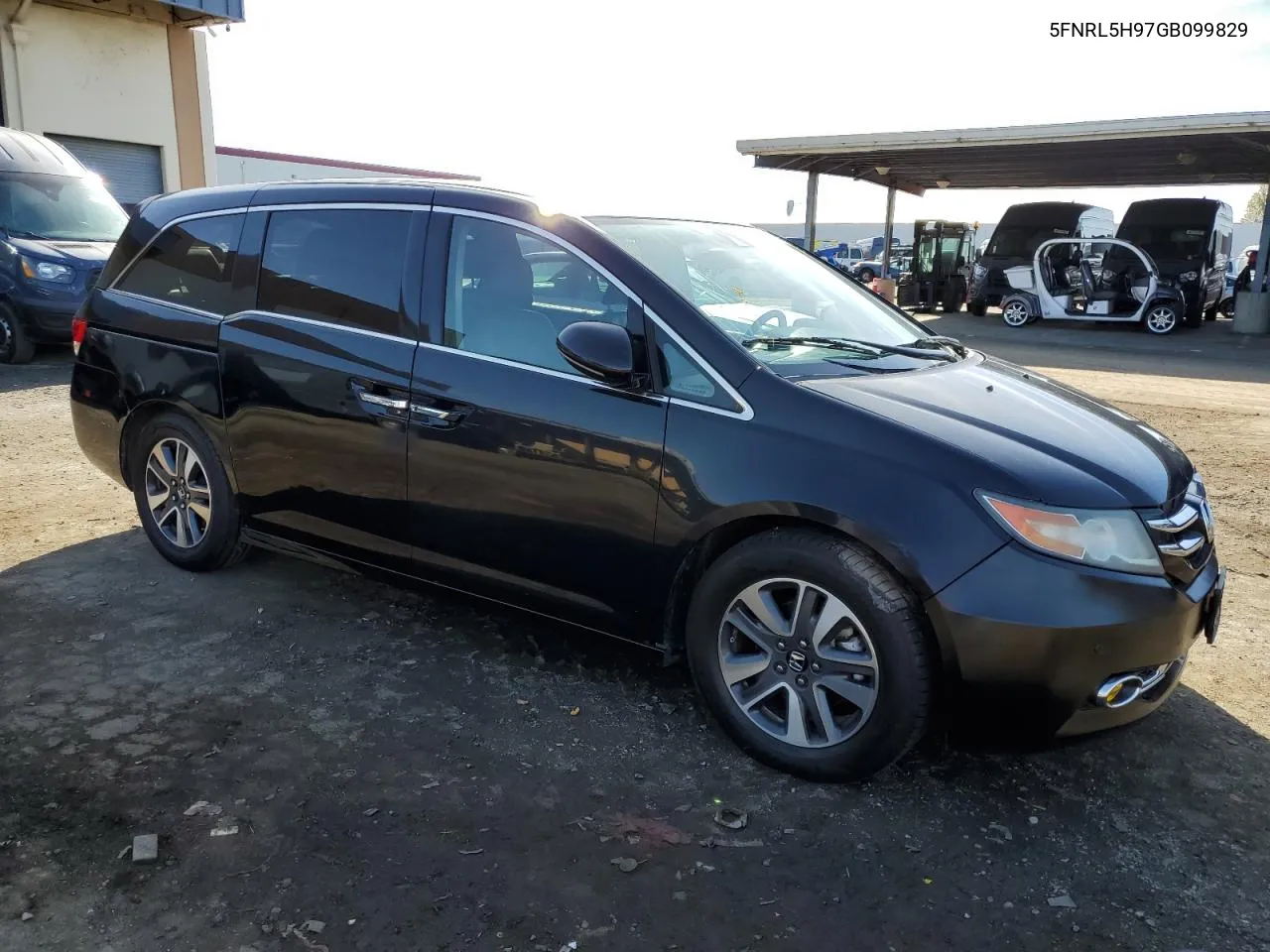 2016 Honda Odyssey Touring VIN: 5FNRL5H97GB099829 Lot: 79717944