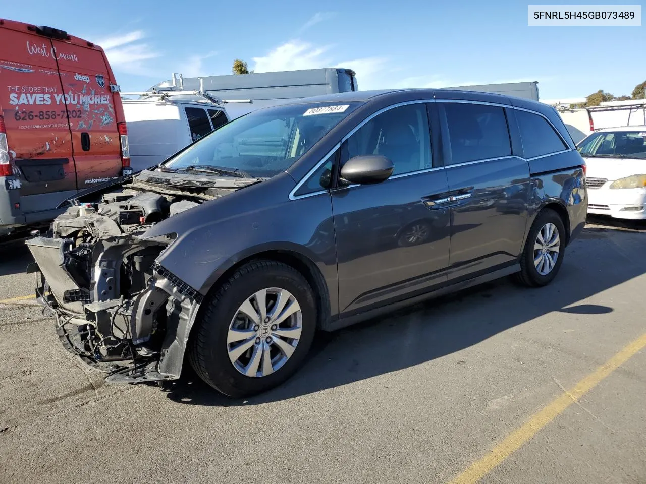 2016 Honda Odyssey Ex VIN: 5FNRL5H45GB073489 Lot: 80877884