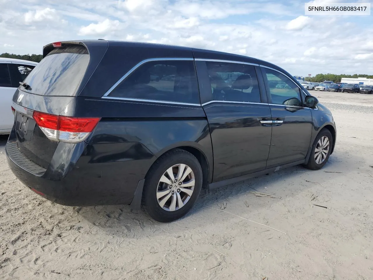 2016 Honda Odyssey Exl VIN: 5FNRL5H66GB083417 Lot: 80942174