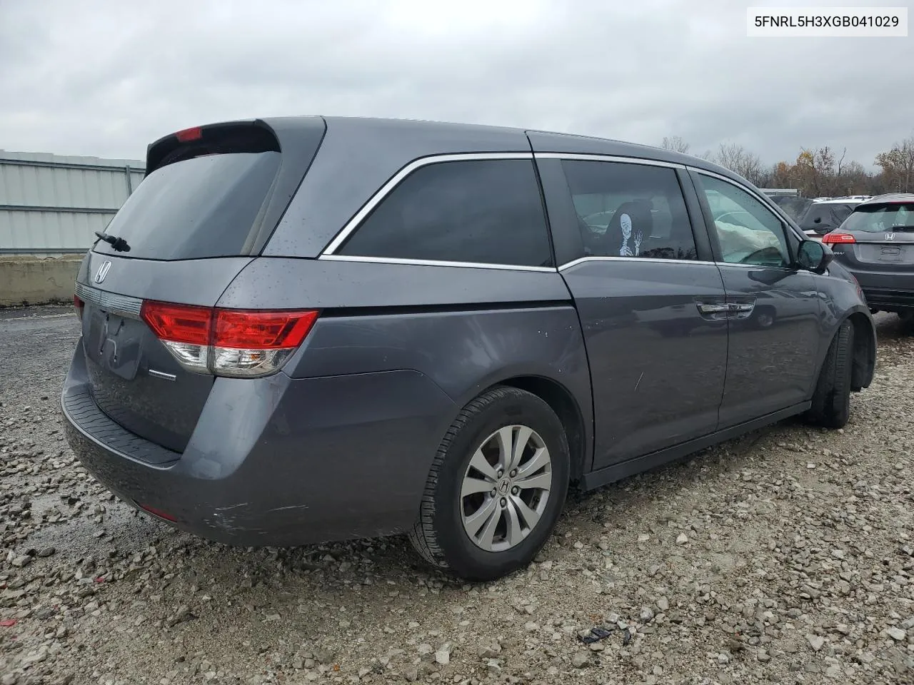 2016 Honda Odyssey Se VIN: 5FNRL5H3XGB041029 Lot: 80947424