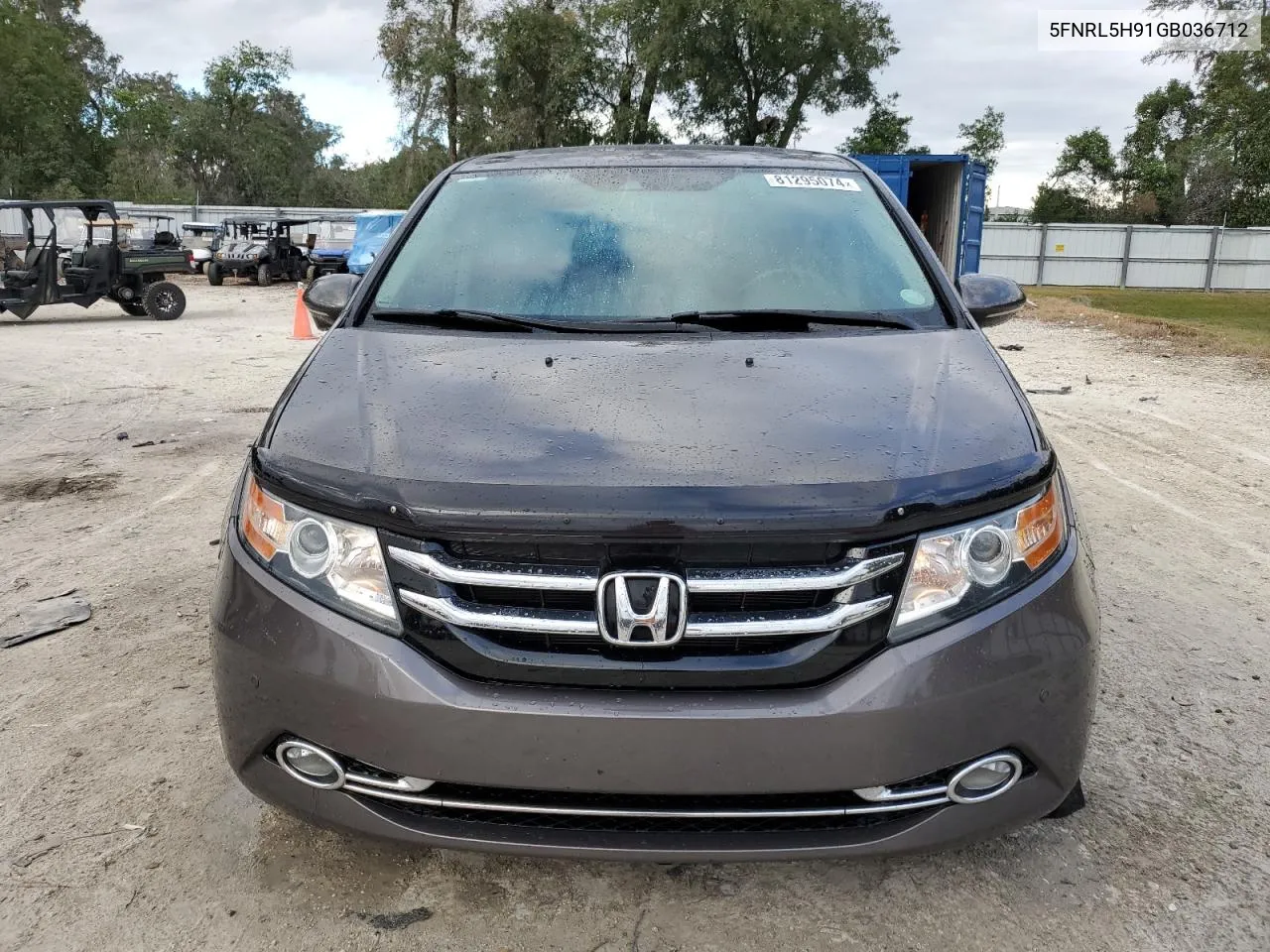 2016 Honda Odyssey Touring VIN: 5FNRL5H91GB036712 Lot: 81295074