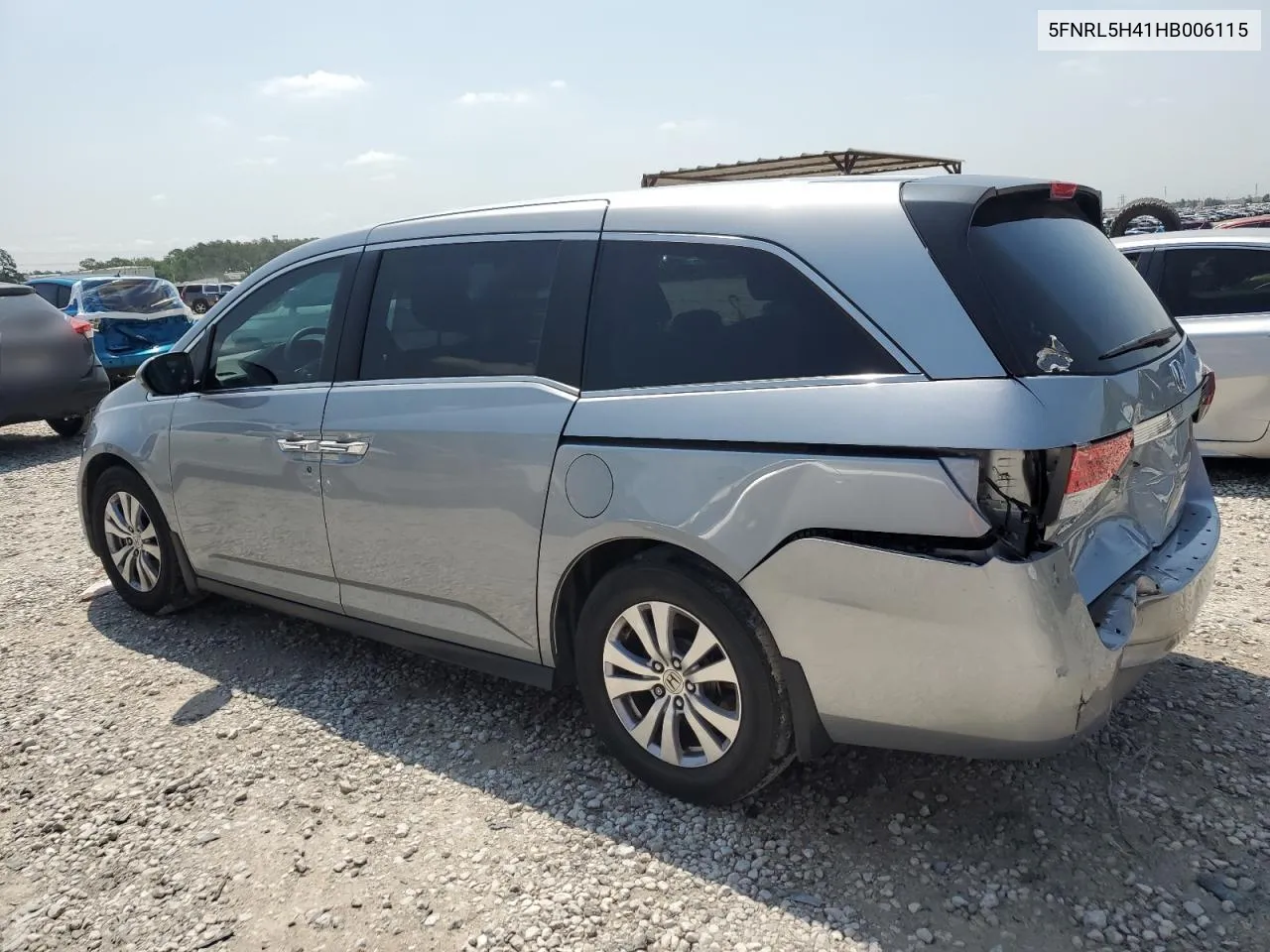 2017 Honda Odyssey Ex VIN: 5FNRL5H41HB006115 Lot: 52686444