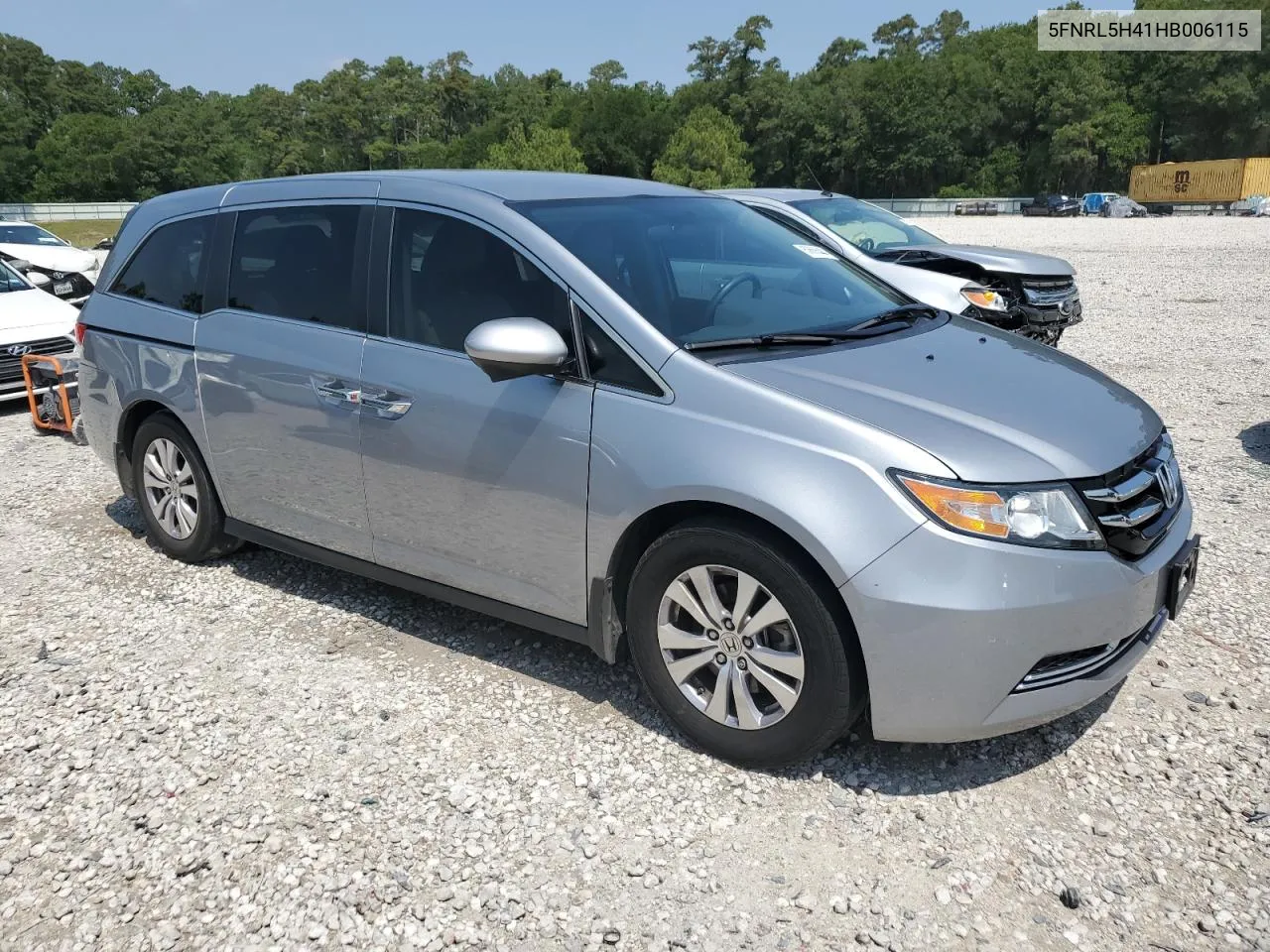 2017 Honda Odyssey Ex VIN: 5FNRL5H41HB006115 Lot: 52686444