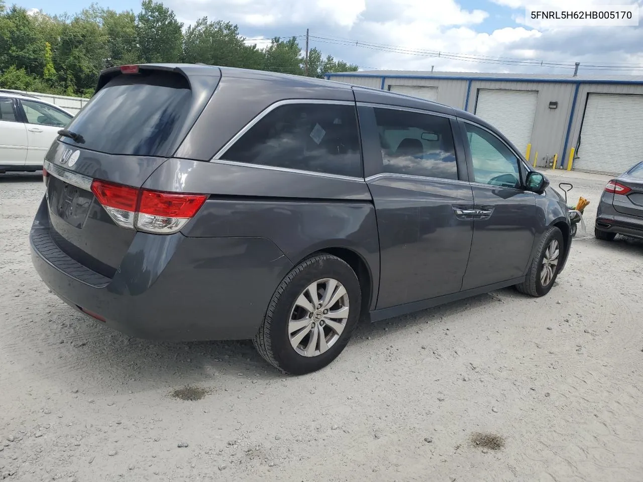 2017 Honda Odyssey Exl VIN: 5FNRL5H62HB005170 Lot: 69559314