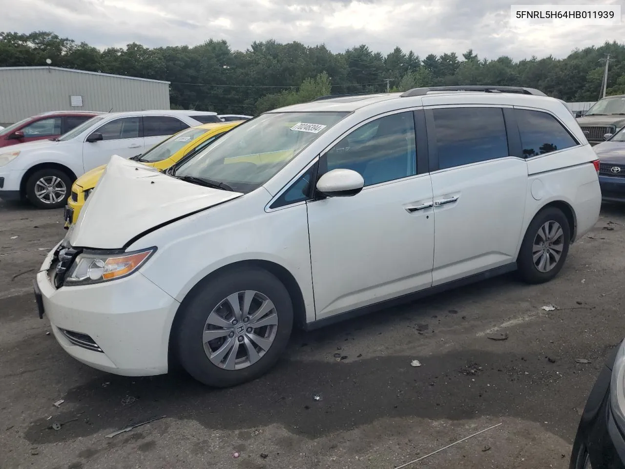 2017 Honda Odyssey Exl VIN: 5FNRL5H64HB011939 Lot: 70246394